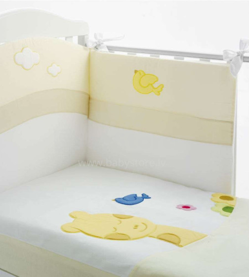 Сoccoleria Giraffina Art.100318 Комплект изысканного детского постельного белья из 4-х частей