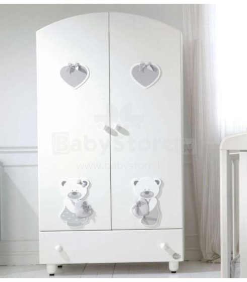Baby Expert Armadio Bon Bon Bianco/Grigio  Art.100375