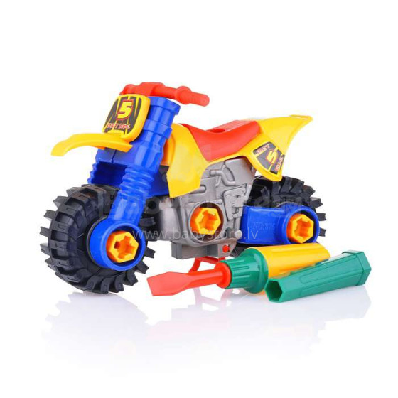 Play Smart Art.294265 Развивающая игрушка-конструктор Мотоцикл