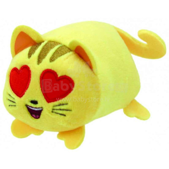 TY Teeny Tys Art.TY42233 Cat Heart Eye Augstvērtīga mīksta plīša rotaļlieta