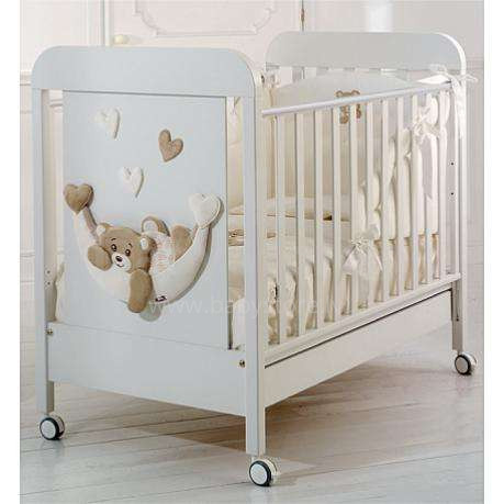 „Baby Expert Tenerone“, „Trudi White Art“, 100762, išskirtinė kūdikių lova
