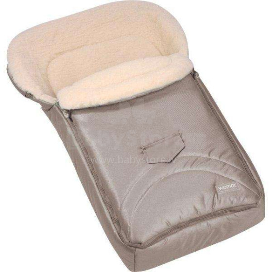 Womar Nr.7 Dark Beige Детский спальный мешок из натуральной овечки