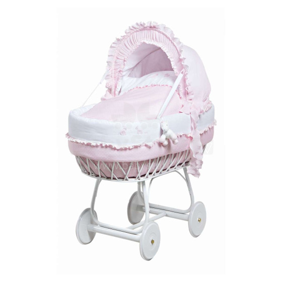 Picci Milky Pink Art.101086 Эксклюзивная люлька для новорожденных