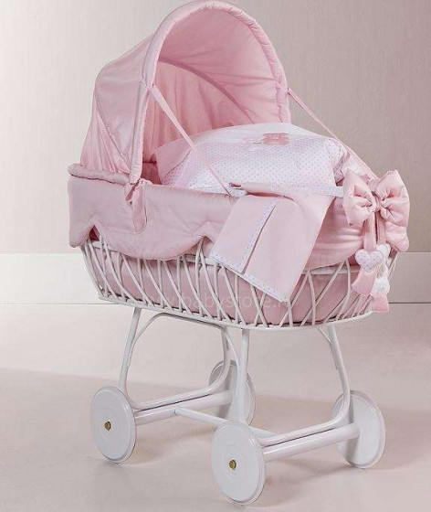 Picci Coco Pink Art.101183 Эксклюзивная люлька для новорожденных