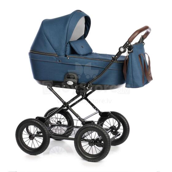 „NordBaby Comfort Plus“ prekės ženklas 101211 „Admiral Classic“ vežimėlis 2 viename (skandinaviškas)