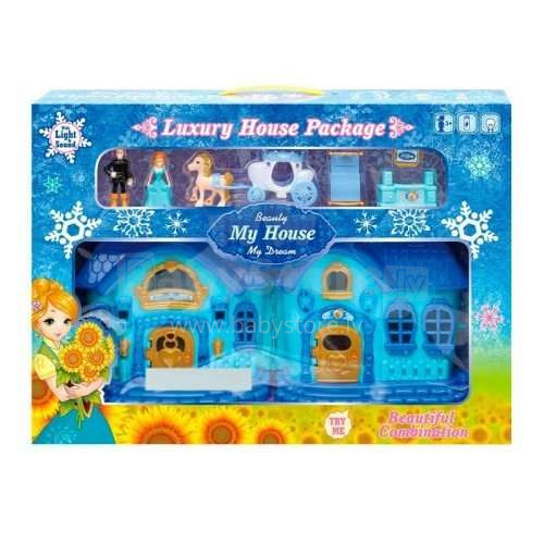 Shantoi My House Set Art.BS899-5F Детский кукольный домик со  звуком и мебелью