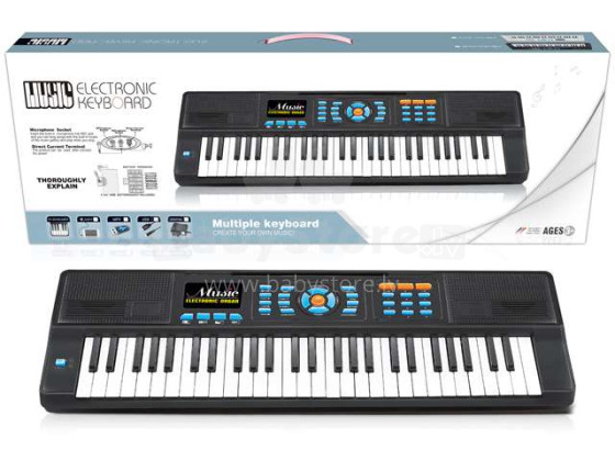 Shantoi Electric Keyboard Art.HS5470A  Детский синтезатор с микрофоном