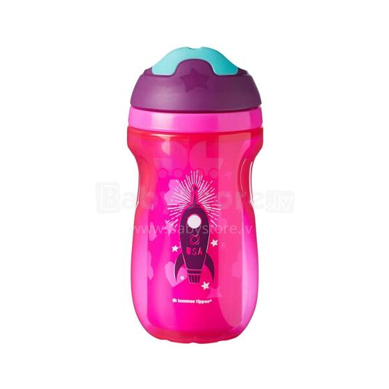 „TOMMEE TIPPEE“ termoso puodelio izoliuotas šiaudas 260ml 12m + 44702557