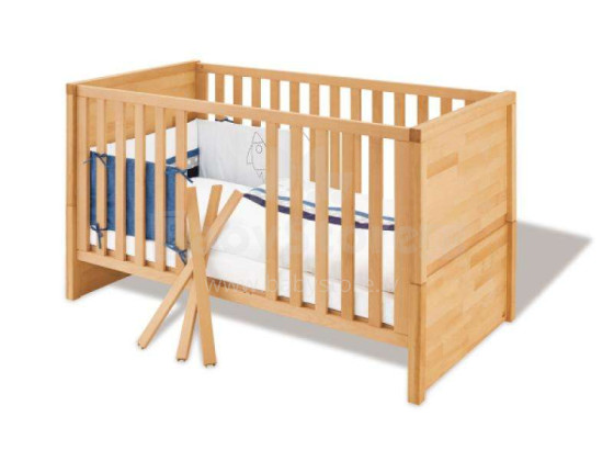 Pinolino Fagus Art.112157  Детская деревянная кроватка  140x70см