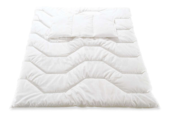 Pinolino Polytherm Art.530004 Vaikų lovų komplektas: antklodė + pagalvė (135x100 / 60x40cm)