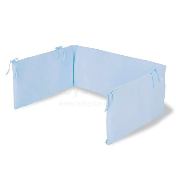 Pinolino Jersey Light Blue Art.650002-2  Бортик-охранка для детской кроватки, 165x28см