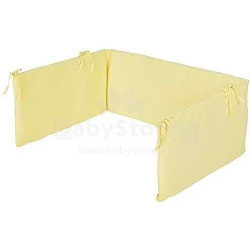 Pinolino Jersey Yellow Art.650002-4  Бортик-охранка для детской кроватки, 165x28см