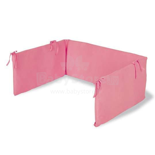Pinolino Jersey Antique Pink Art.650002-9 Apmalīte bērnu gultiņai, 165x28cm