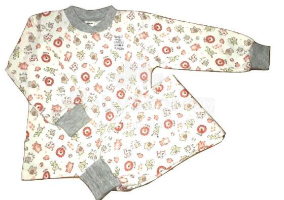 Galatex Art.101592 Baby Animals Vaikų medvilninės pižamos