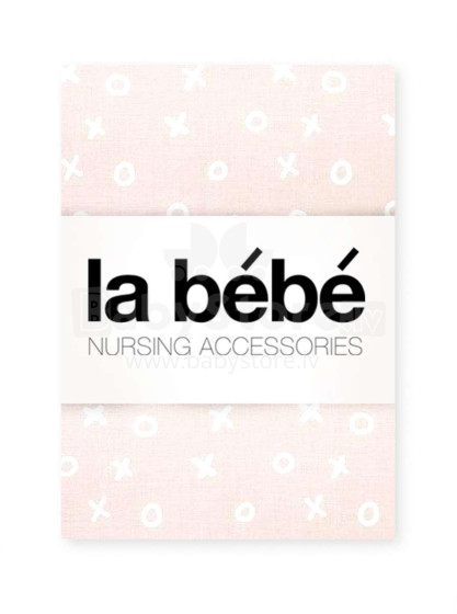 La Bebe Nursing TicTacToe Pink Art.101611 (75x75cm) 3 pcs.