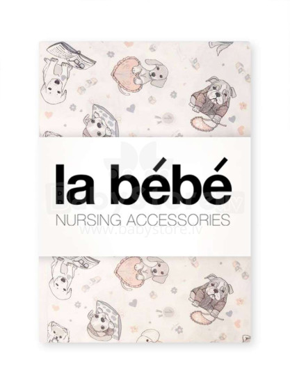 La Bebe™ Set 100x140/40x60 Art.101678 Dogs Комплект детского постельного белья из 2-х частей 100x140, 40x60 cm
