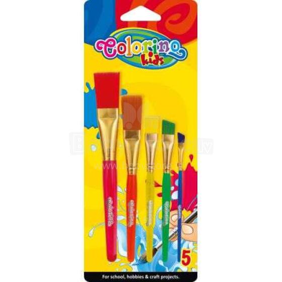 „Colorino Kids Art.39062PTR“ šepetėlių rinkinys „Jumbo“ 5 vnt.