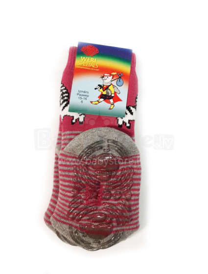 „Weri Spezials“ prekės ženklas 101810 Vaikiškos kojinės su ABS