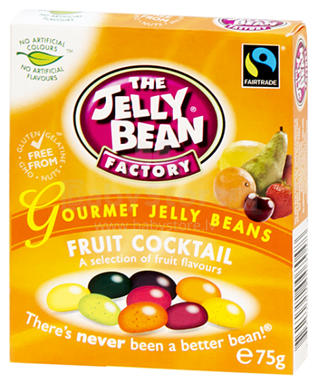 Jelly Bean Fruit Coctail Art.150-09203 Želejkonfektes , 75g
