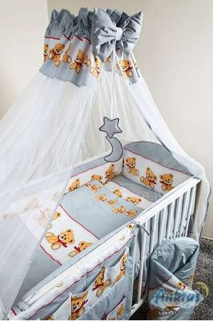 ANKRAS Art.102288 Бортик-охранка для детской кроватки 360 см