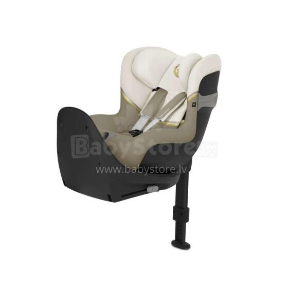 Cybex Sirona S2 i-Size 61-105cm automobilinė kėdutė, Seashell Beige (0-18kg)