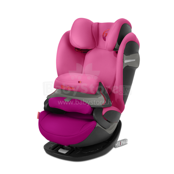 Cybex '18 Pallas S -Fix Art.102322 Passion Pink Innovative vaikiška automobilinė kėdutė (9-36 kg)