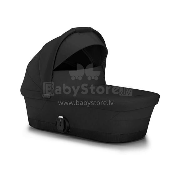 Cybex Carrycot Gazelle S Art.102347 Deep Black  džinsiniai mėlyni vežimėliai