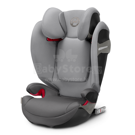 Cybex '18 Solution S-Fix Art.102351 Manhattan Grey Bērnu autokrēsls (15-36kg)