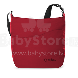 „Cybex '18“ kūdikių krepšys, 102355 „Rebel Red“. Praktiškas vežimėlis mamai