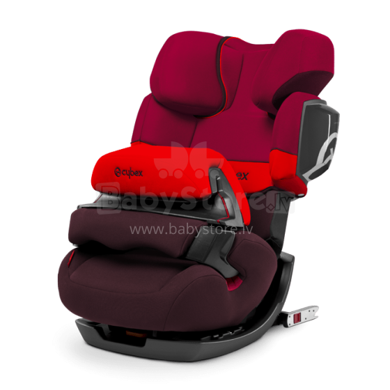 „Cybex '19 Pallas 2-Fix“ prekės ženklas 102357 „Hub Red“ automobilio kėdutė (9-36 kg)