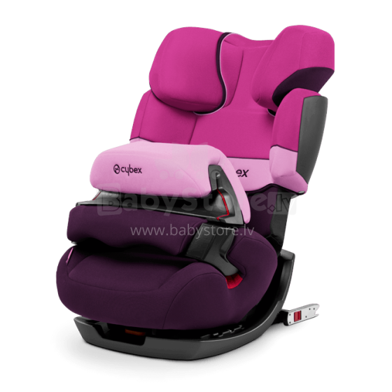 „Cybex '18 Pallas-Fix Art.102360 Purple Rain“ Inovatyvi, ypač saugi vaikiška kėdutė vaikams (9-36 kg)