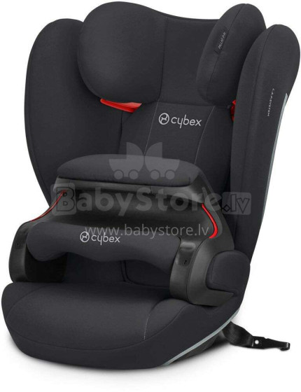 Cybex Pallas B-fix  Art.233600 Volcano Black  pilka triušio vaiko automobilinė kėdutė (9-36 kg)