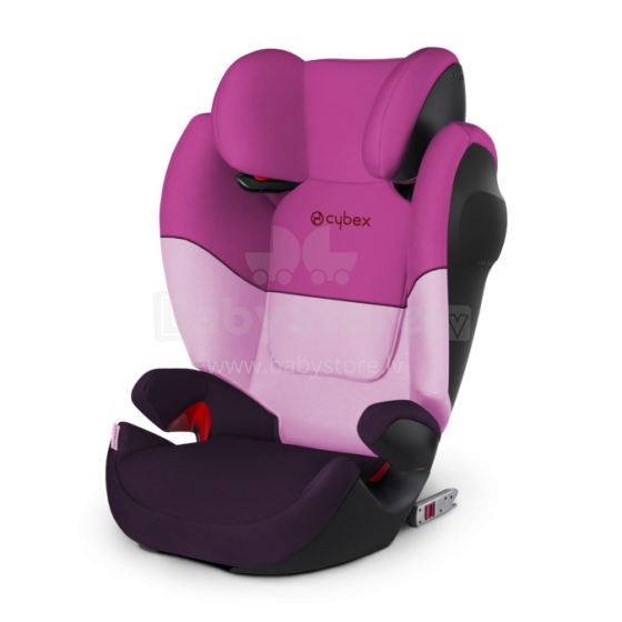 Cybex '18 Solution M-Fix SL Art.102381 Purple Rain Bērnu autokrēsls (15-36kg)
