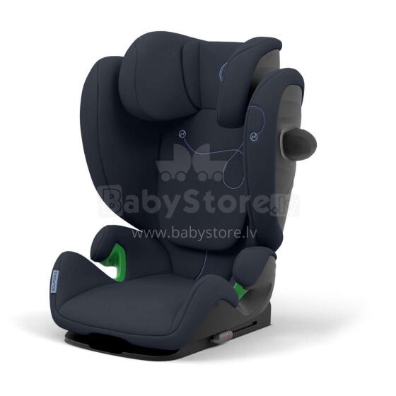 Cybex Solution G i-Fix 100-150cm, Ocean Blue vaikiška kėdutė automobiliams (15-50kg)