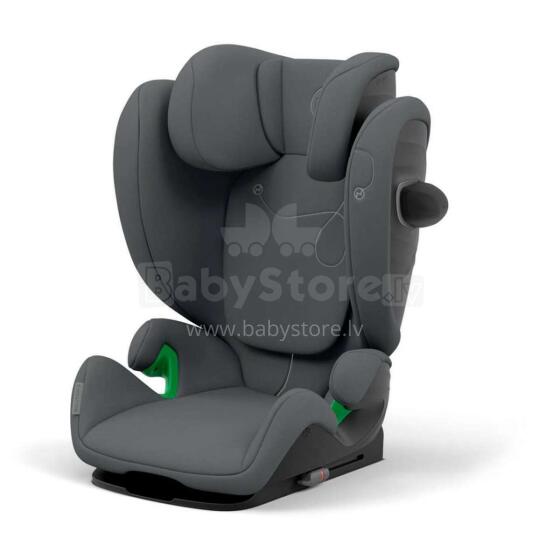 Cybex Solution G i-Fix 100-150cm, Monument Grey vaiko automobilinė kėdutė (15-50kg)