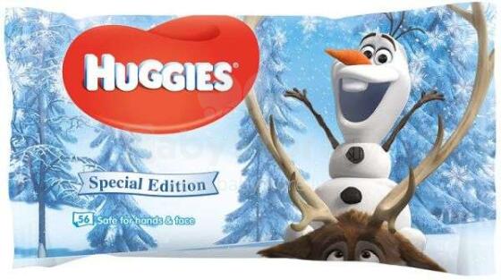 Huggies Every Day Art.41550237 drėgnos servetėlės 56 vnt.