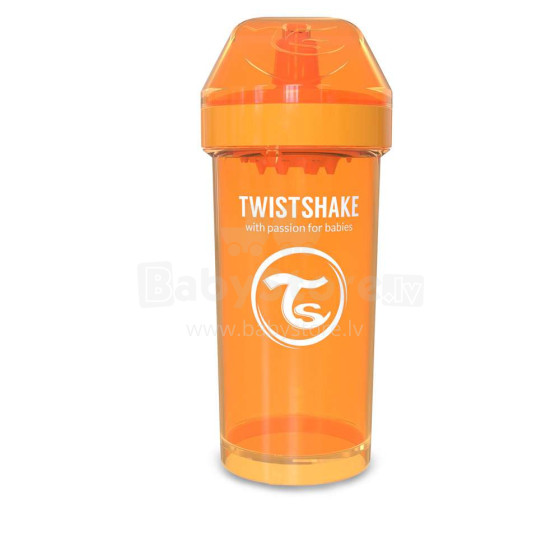 Twistshake Kid Cup Art.78070 Orange Pudelīte ar snīpi no 12 +mēn, 360 ml