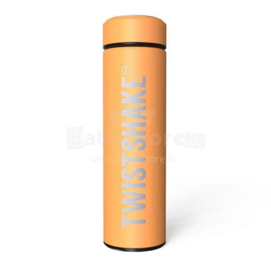 „Twistshake Hot & Cold“ 78106 oranžinis termosas iš nerūdijančio plieno 420ml