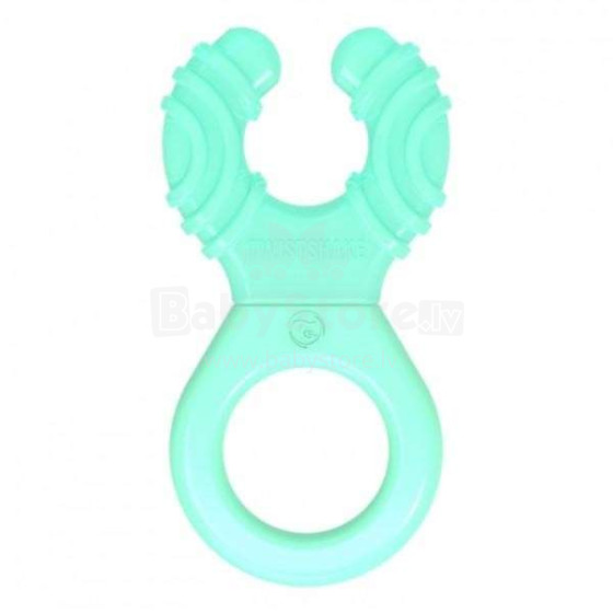 „Twistshake Teether Cooler Art.82492“ pastelinis žalias dantų žiedas nuo 3 mėnesių.