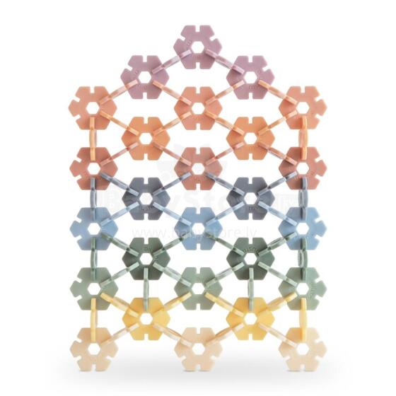 Mushie HEX Connect Building Toy Set Art.101528 konstruktorius