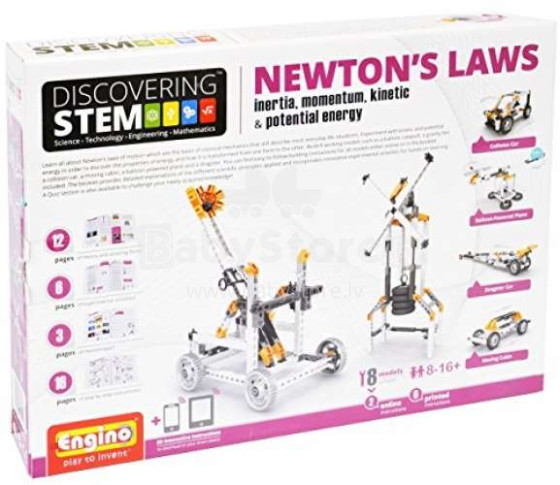 Engino Discovering  Stem Art.STEM07 Конструктор Законы Ньютона