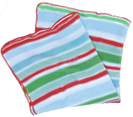 Wallaboo Eden Stripe Multicolor Art.WBS.0515.5013  Детское одеяло из органического хлопка, 70x90 cм