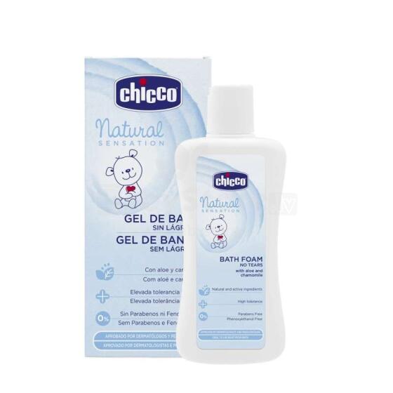 Chicco Natural Sensation Art.07452.10 vonios putos, 200ml
