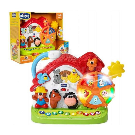 „Chicco Talking Farm“ straipsnis. 79000.83 Besivystantis kalbantis ūkis su garsu