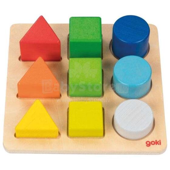 Goki Shape Sorting Art.58753