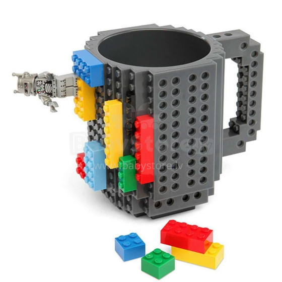 „Mojo Lego Art.100221“ puodelis-konstruktorius