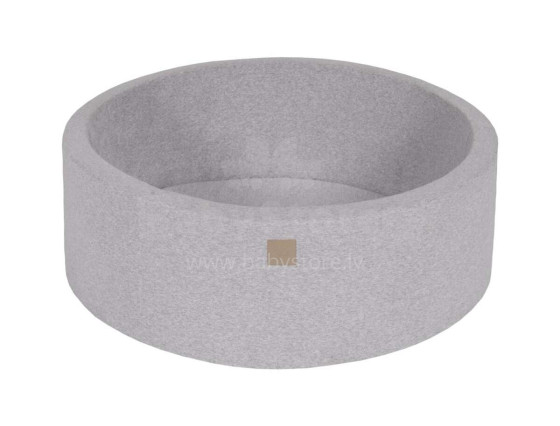 MeowBaby®  Color Round Art.104178 Grey  Sauss baseins bez bumbiņam