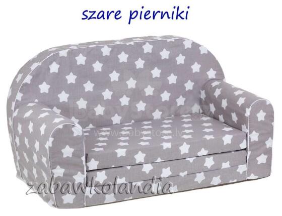 „Capri“ vaikiškos sofos minkšta sėdimoji sofa 100cm