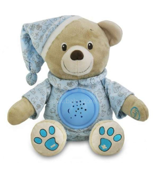 BabyMix Art.TE8465-30B Blue Проектор с музыкой Медвежонок