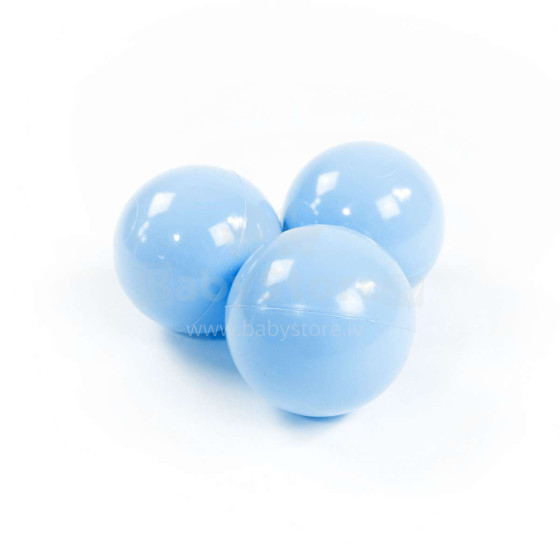 Misioo Extra Balls  Art.104230 Baby Blue  Мячики для сухого бассейна  Ø 7 cm, 50 шт.